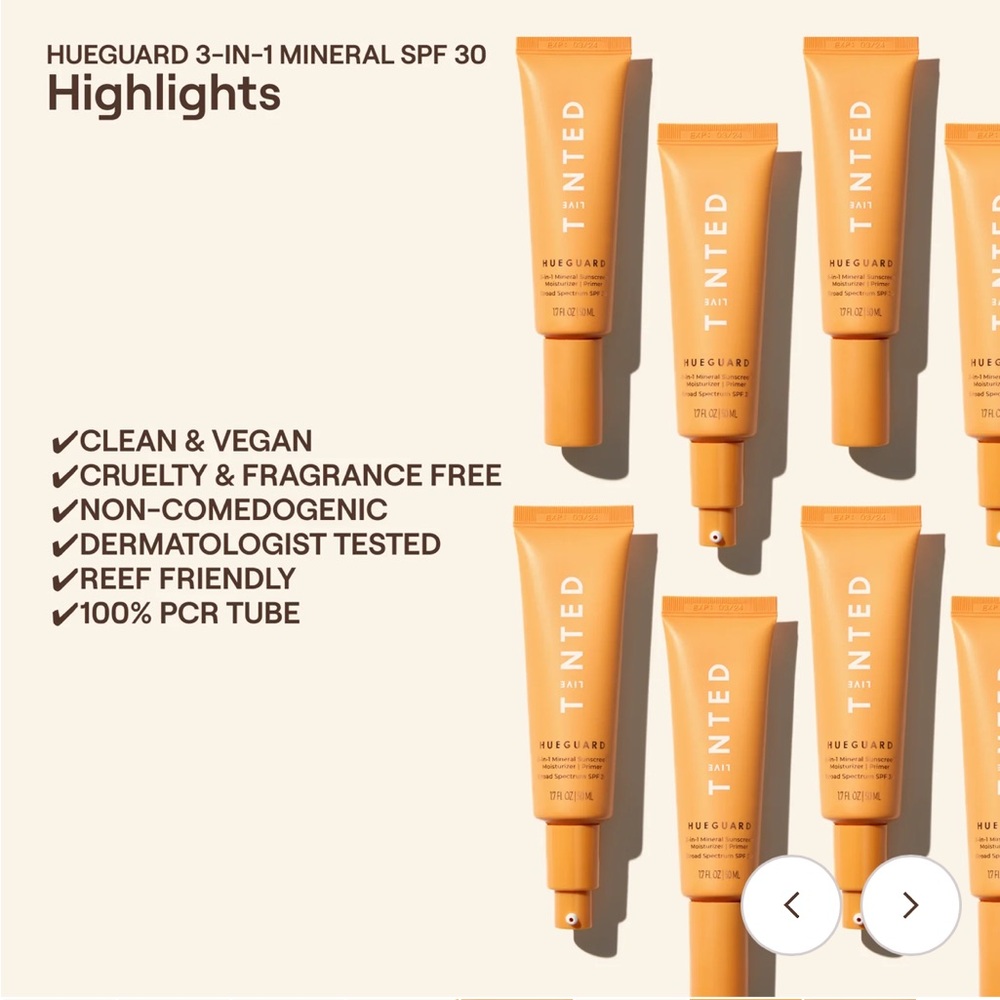 Live Tinted HUEGUARD 3-in-1 Mineral Sunscreen, Moisturizer, Primer SPF 30 - Picture 4 of 12